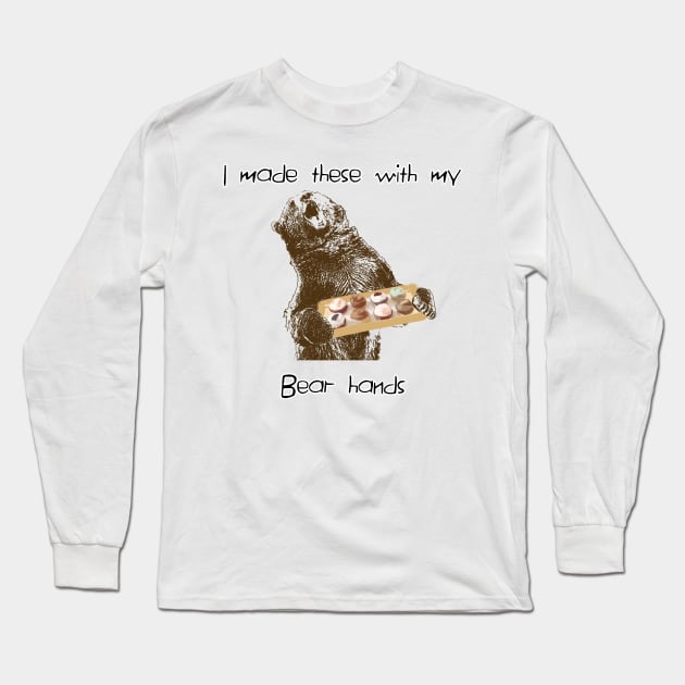 Bear hands Long Sleeve T-Shirt by dankdesigns